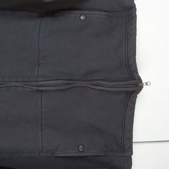 Air Jordan Black Full Zip Sweatshirt Jacket Pockets Excellent con. Mens Sz.M - Picture 3 of 14